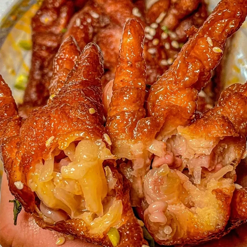 鲜卤虎皮凤爪乌镇特产门店同款鸡爪【顺丰到家】夜宵