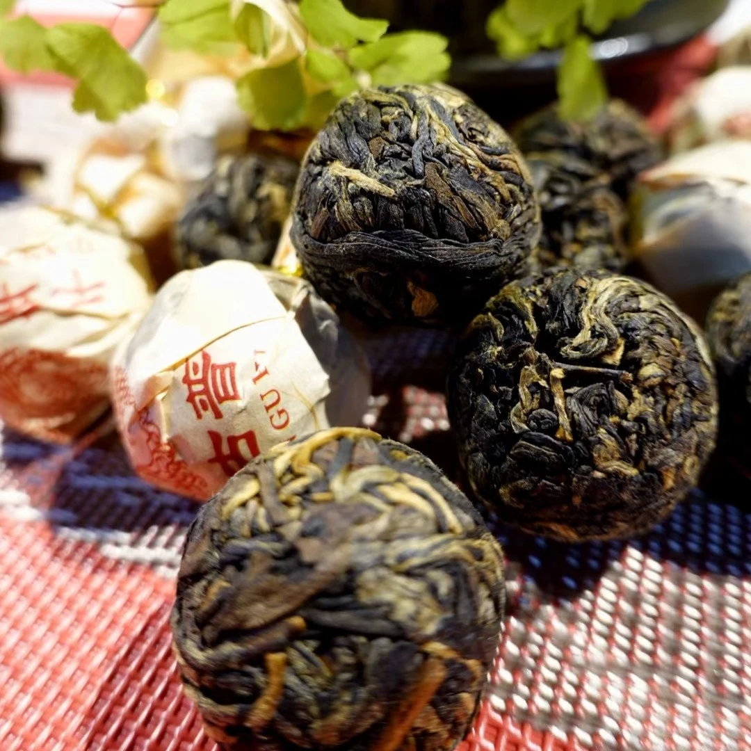 【韵香十足 晒红龙珠】世遗景迈 大平掌 春茶 晒红龙珠