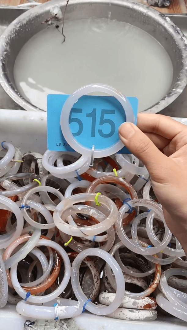 【闪购商品】玛瑙/玉髓手镯未镶嵌5455