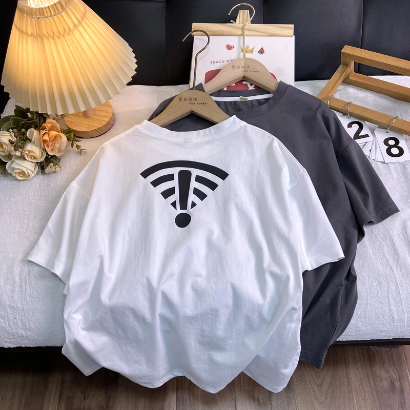 佑妈家童装 儿童夏季新款短袖体恤男女童中大童潮款T恤纯棉