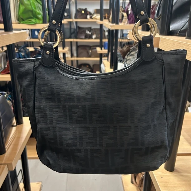 95新 FENDI/芬迪 芬迪暗纹托特包/95新
