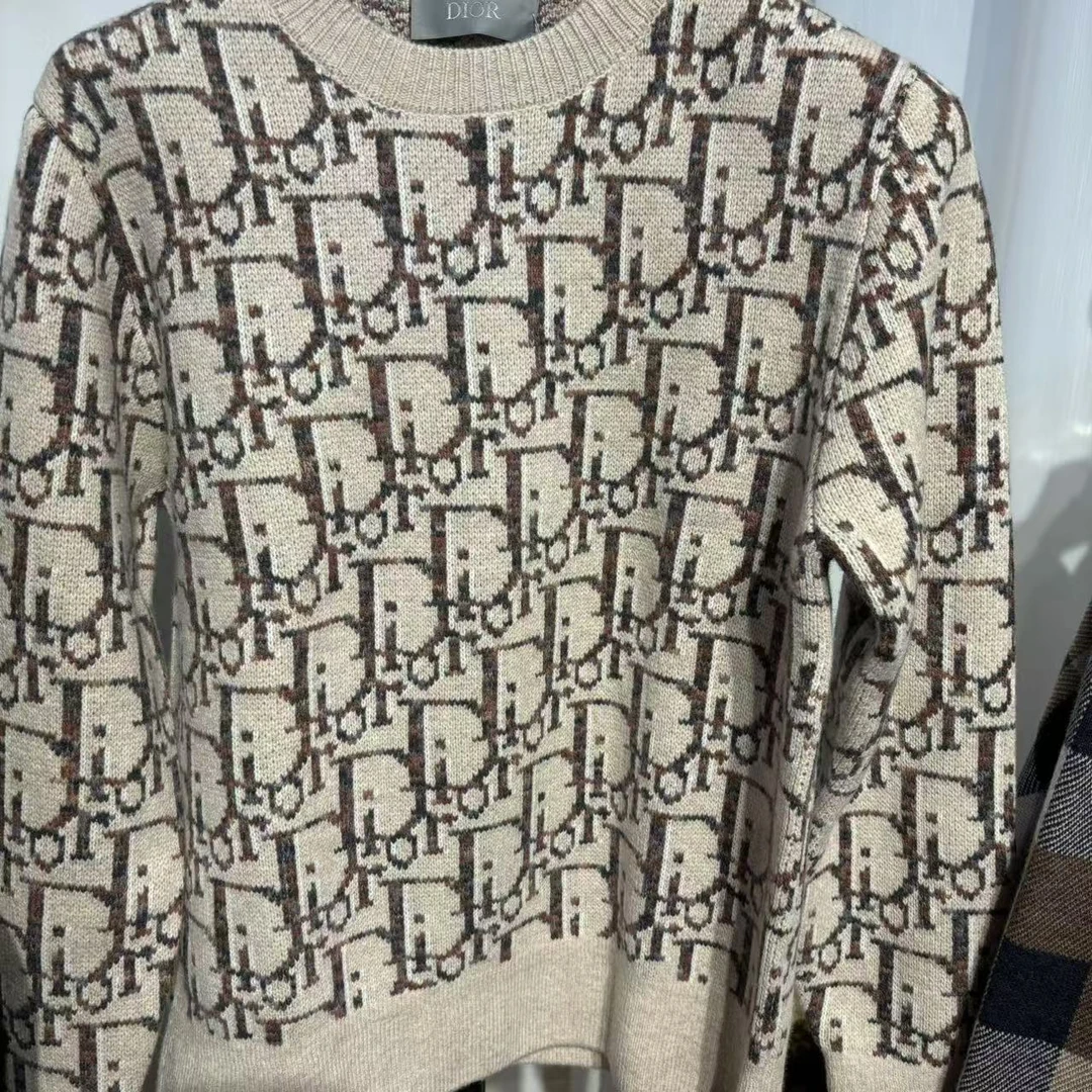99新 DIOR/迪奥 迪奥满老花针织衫229