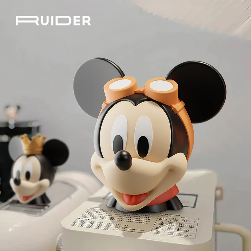 可爱米奇头摆件客厅电视柜家居装饰品咖啡机玄关柜酒柜装饰品摆件