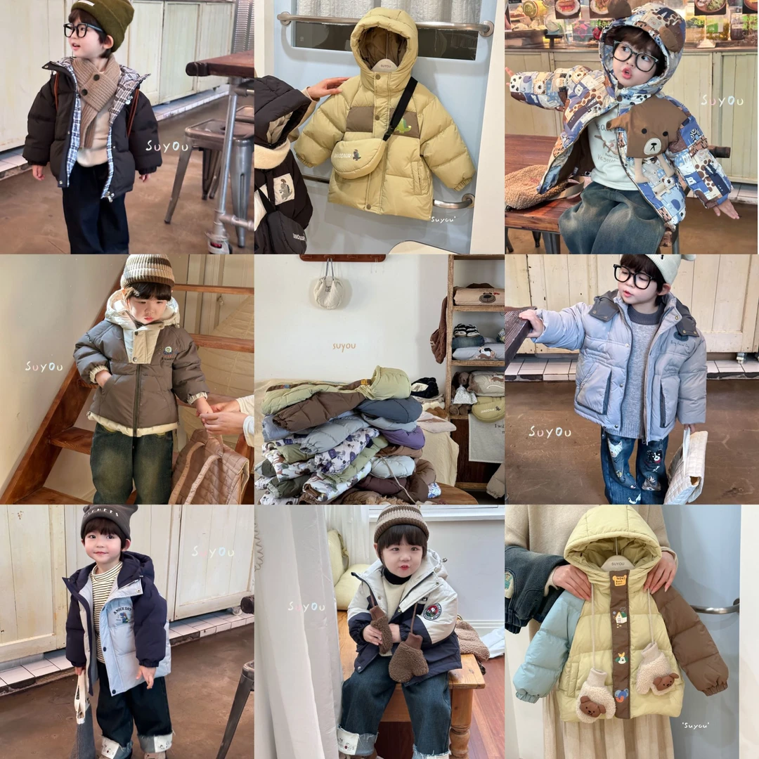 童装儿童羽绒服男童羽绒服编号（301-340）