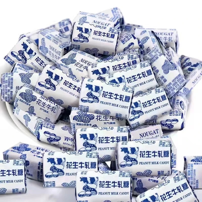 优选精品美味花生牛轧糖奶糖口味老式酥糖糖果网红爆款解馋小零食
