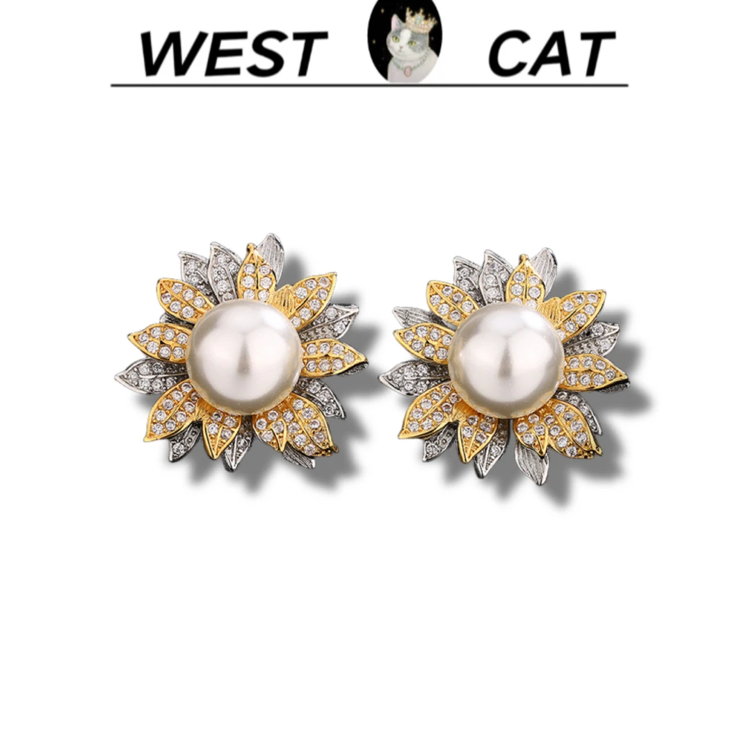 外货高品高奢耳钉R-7586