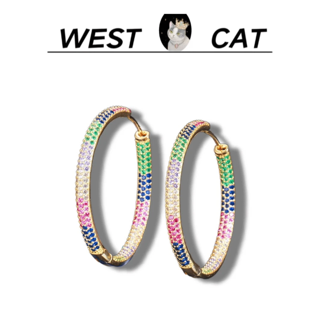 外货高品高奢耳钉E-1979