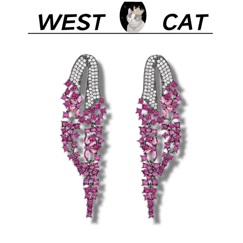 外货高品高奢耳钉O-3712