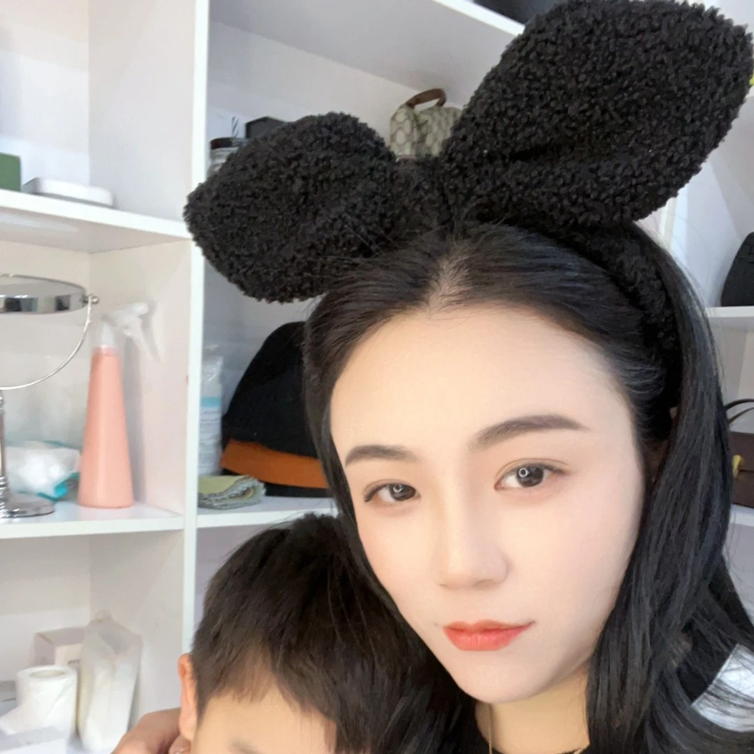 兔耳精品发箍甜美可爱百搭