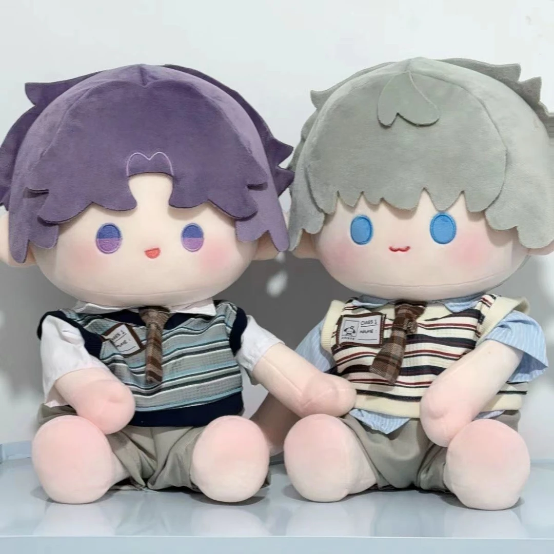 恋与深空黎深祁煜仿娃娃沈星回棉花娃娃可爱换装公仔礼物40cm娃娃