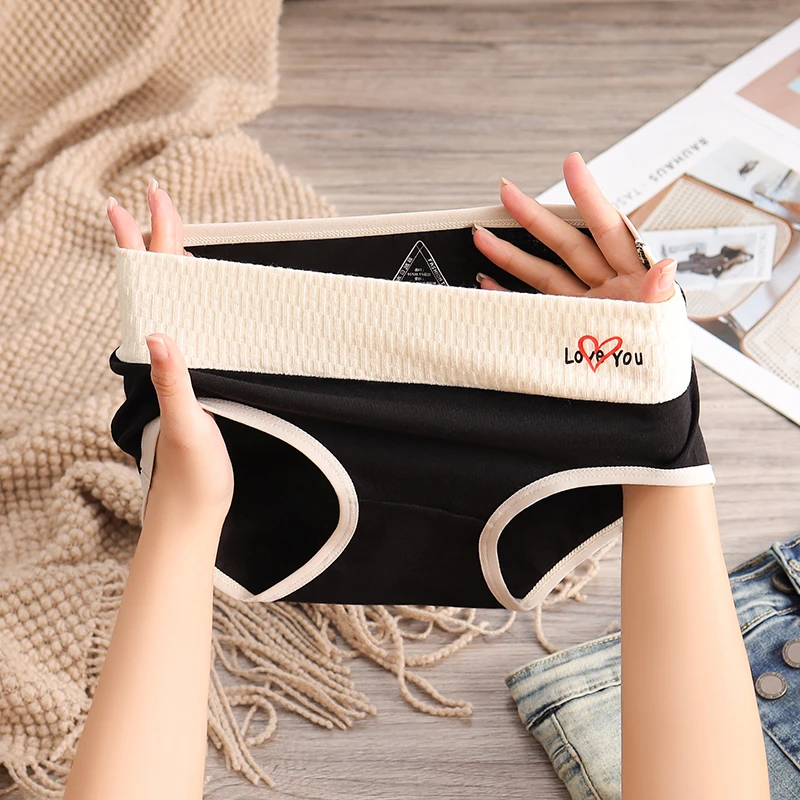 美拉德女士内裤纯棉短裤女款学生少女夏季透气全棉底裤中腰三角裤