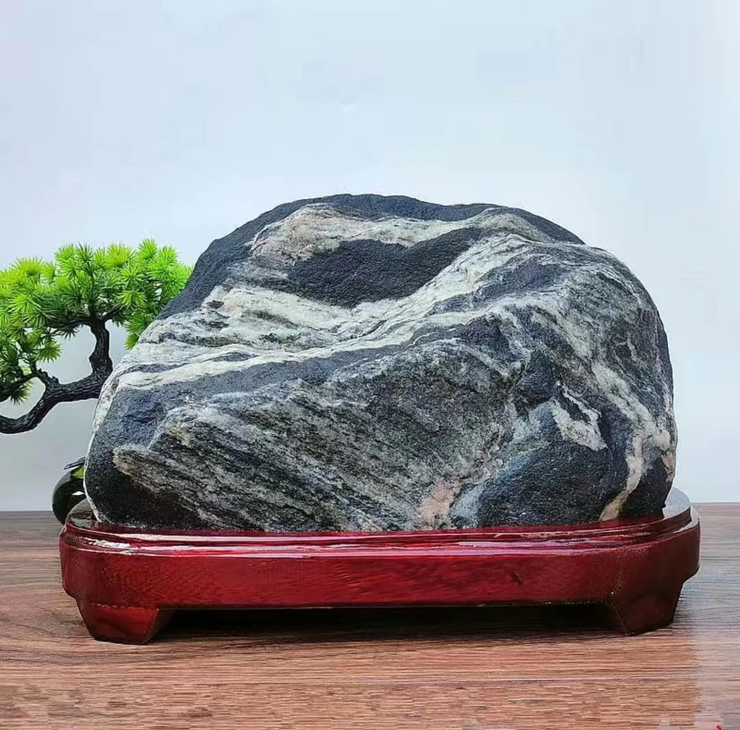 盆景石造景石小摆件园艺随机自然参考天然好看铺路园林实物五彩