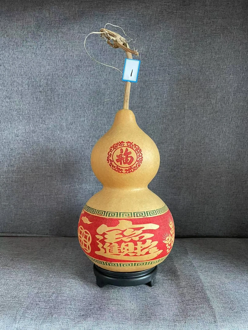 天然葫芦招财纳福雕刻摆件家居装饰葫芦送礼家居装饰