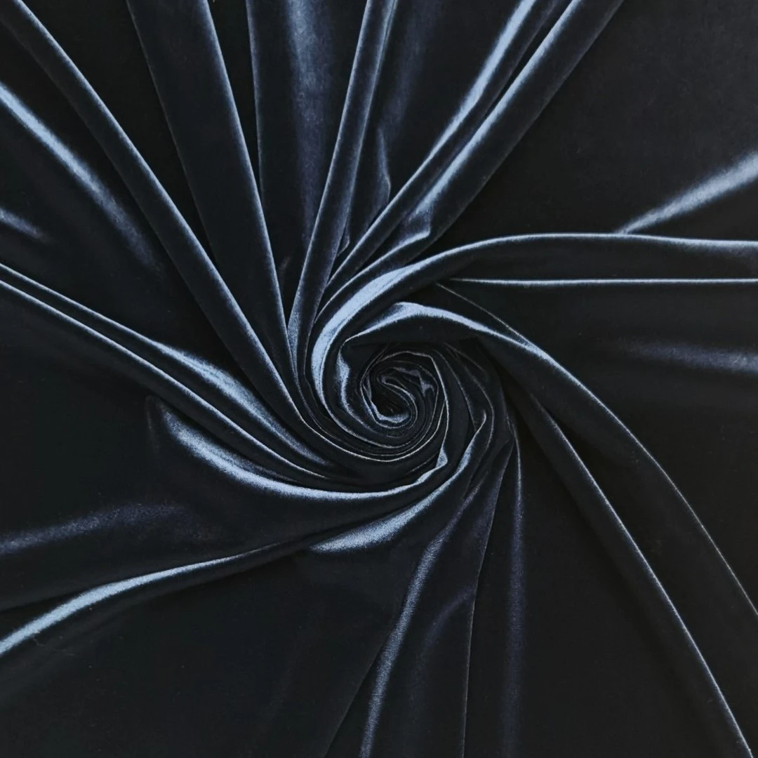 黑色  韩国绒加密布料