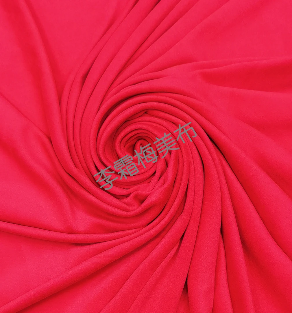 中国红 老奥绒布料活动价