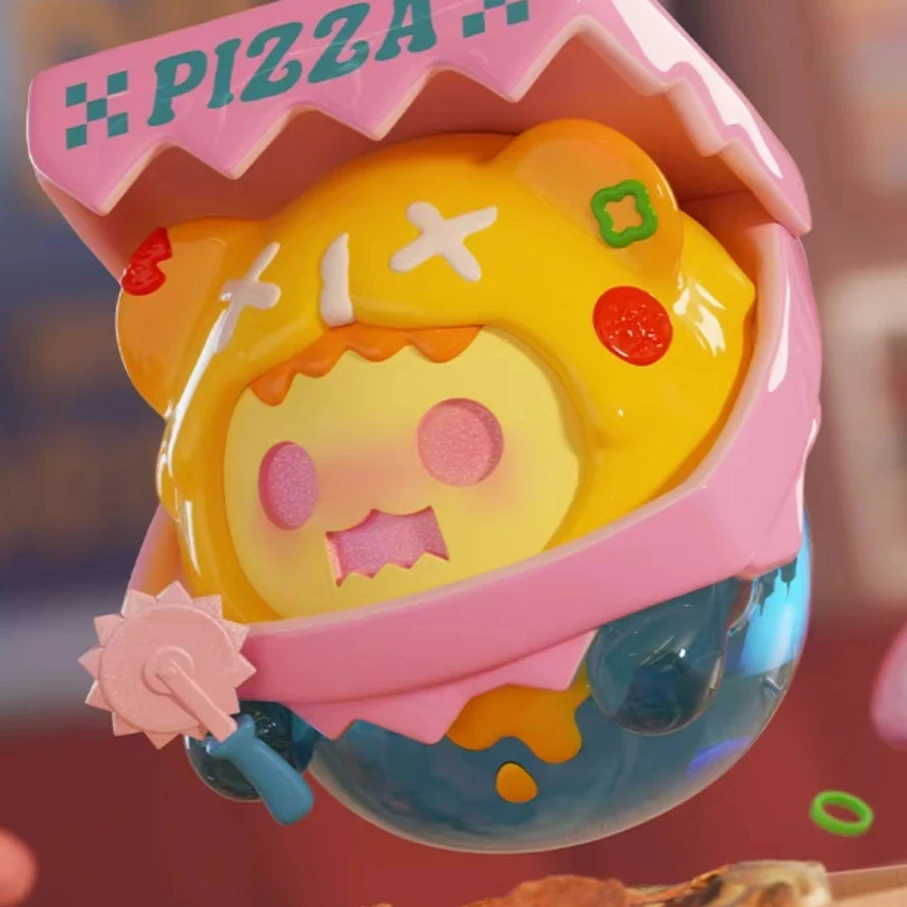 【拆盒】夜幕餐馆系列手办盲盒--恐龙抗狼潮玩手办盲盒【不支持退换】