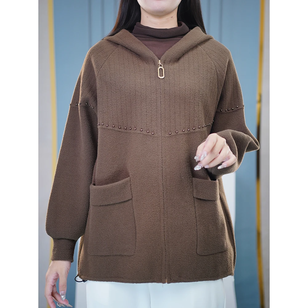 【加厚保暖】洋气上档次外套中老年妈妈显瘦减龄衣服胖妹妹大码女装
