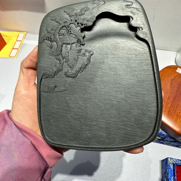1号乌钉罗纹歙砚