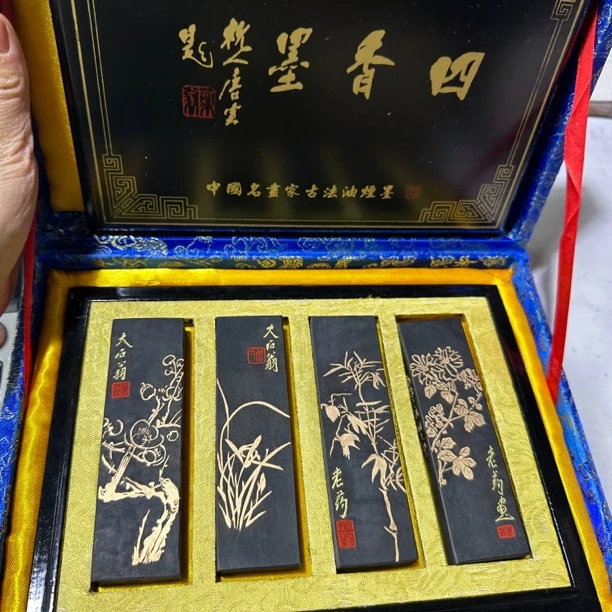 2000年初 唐云四香墨古法油烟墨