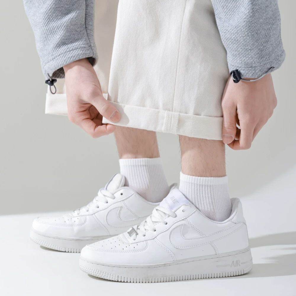 男士透气短袜 夏季商务袜子薄款不掉跟 休闲袜低帮基础款袜子吸汗