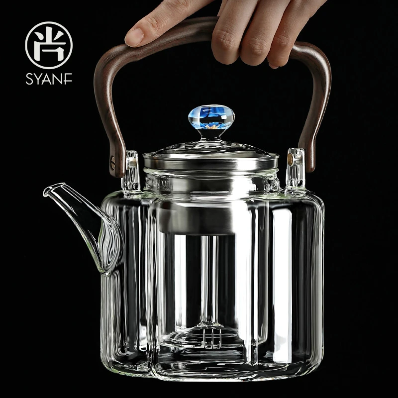 玻璃煮茶壶大容量加厚耐高温2025新款电陶炉专用烧水烧茶蒸茶单壶