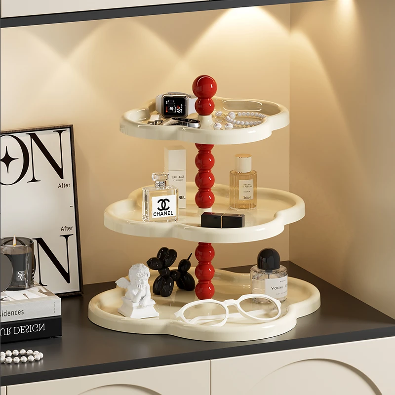 橱明星复古钥匙收纳玄关摆件客厅简约复古风零食干果香薰收纳盒