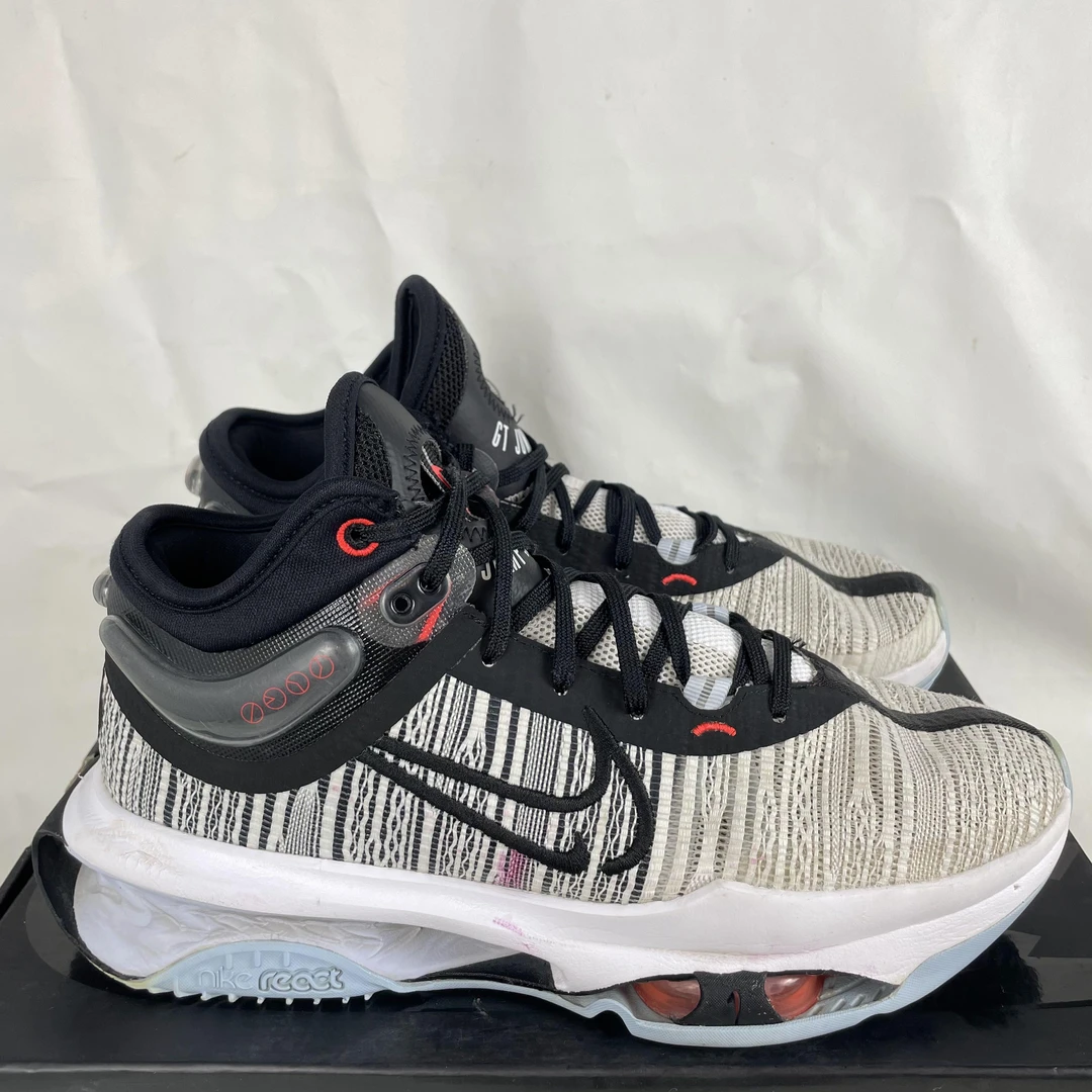 42.5码 Nike 中古 GT Jump2 无鞋垫 篮球鞋 紫蓝 无盒