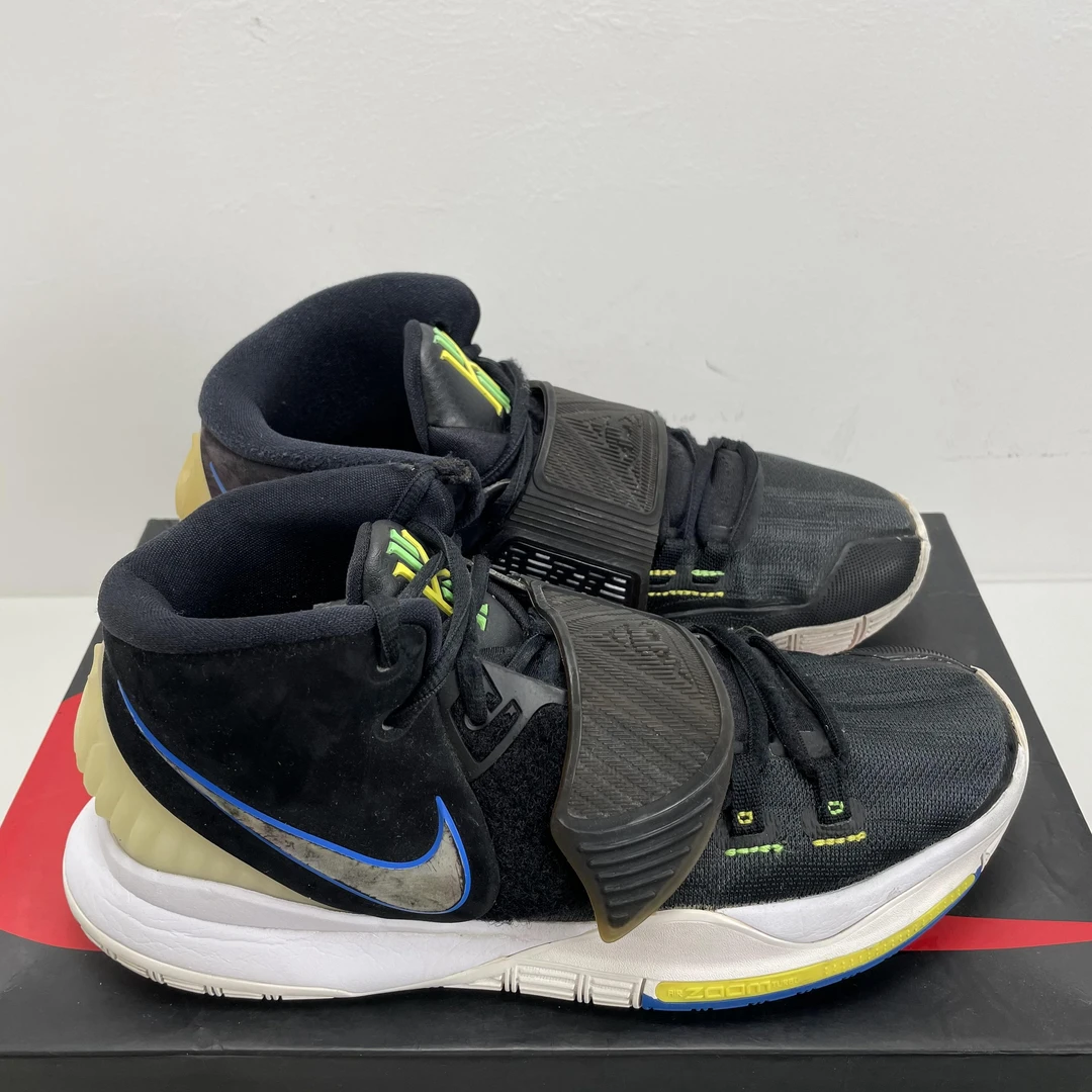 40.5码 90新 耐克 Nike 欧文6 篮球鞋 黑色 无盒