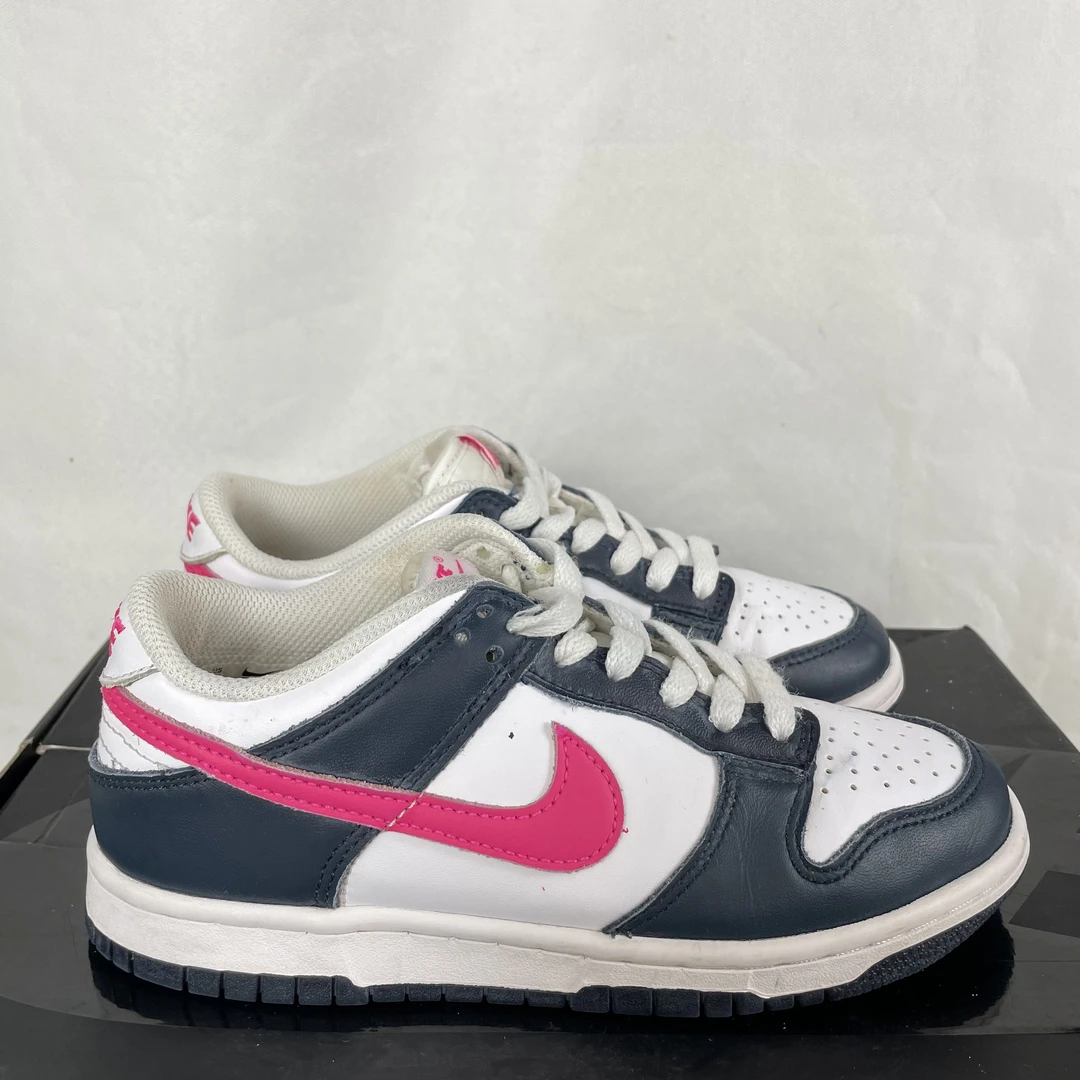 90新 NIKE/耐克 36码 Dunk 板鞋 GS 休闲鞋 黑色 无盒