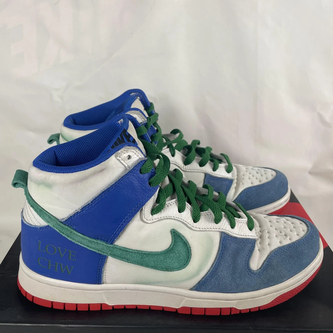 43码 Nike 中古 Dunk 休闲鞋 高帮 无盒