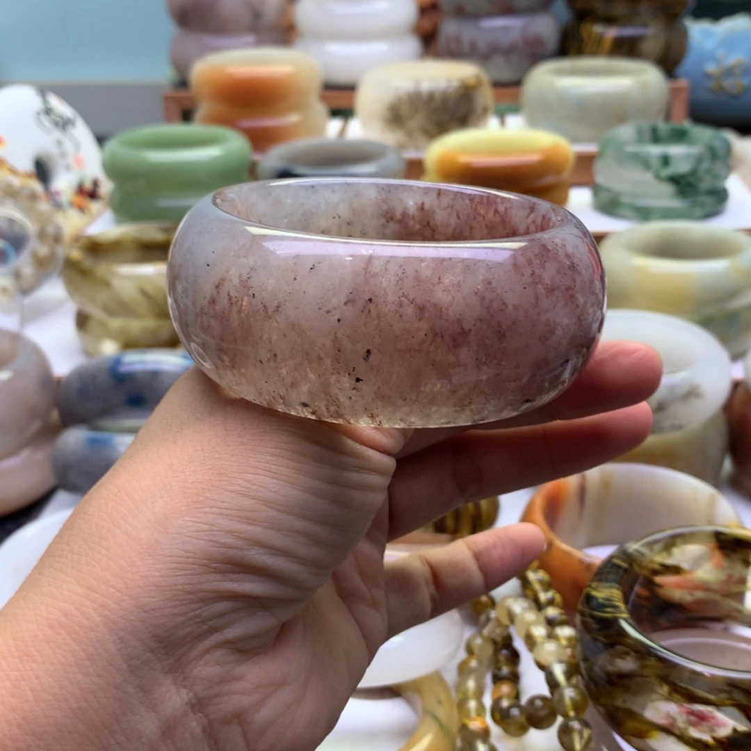 【闪购商品】石英质玉手镯合金