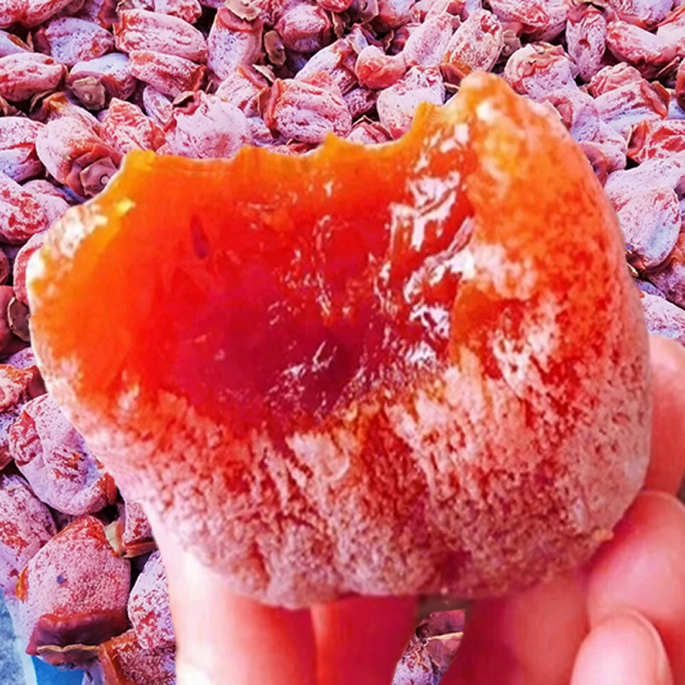 正宗富平柿饼吊柿饼出口特级陕西霜降农家自制流心柿子饼零食果干