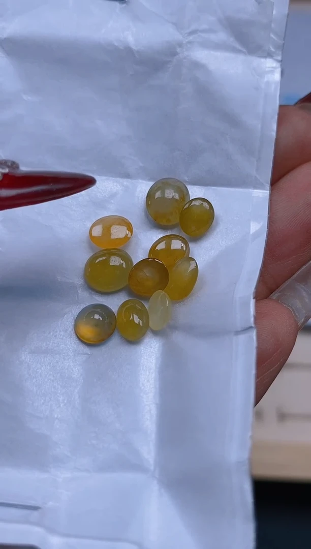 【闪购商品】定制翡翠未镶嵌天然翡翠蛋面未镶嵌294
