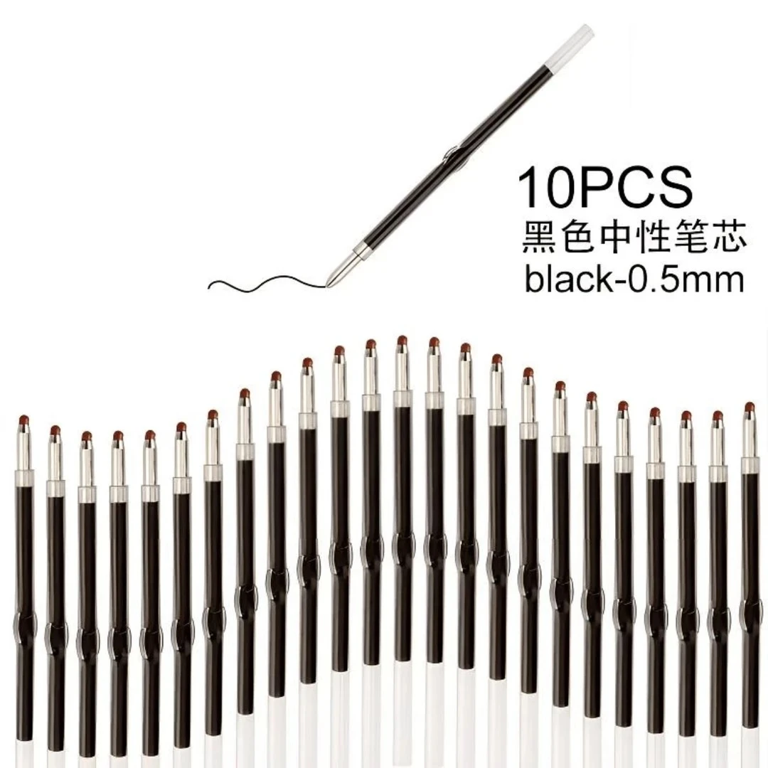 DIY萌粒笔替换中性笔芯