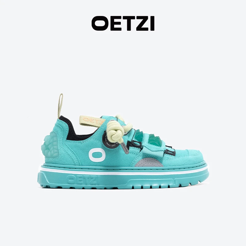 OETZI冰人奥兹丑萌春季鞋新款厚底低帮鞋休闲鞋小众潮流时尚