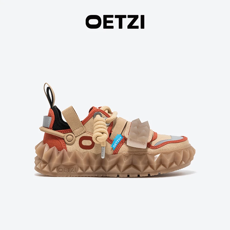 【专属】OETZI冰人奥兹丑萌帆布鞋情侣冰山果冻鞋小丑户外时尚
