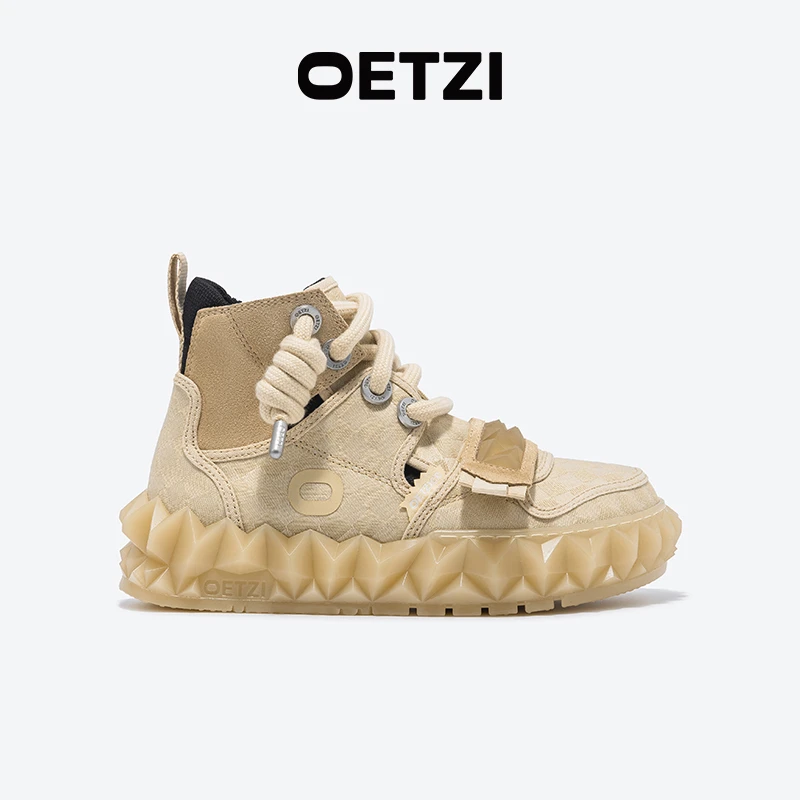 OETZI冰人奥兹2024新丑萌鞋新品厚底高帮鞋休闲机能风小丑鞋