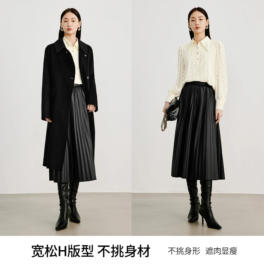 【小云总专属】亦谷翻领蕾丝小衫女宽松纯色衬衫内搭简约泡G3WAS372