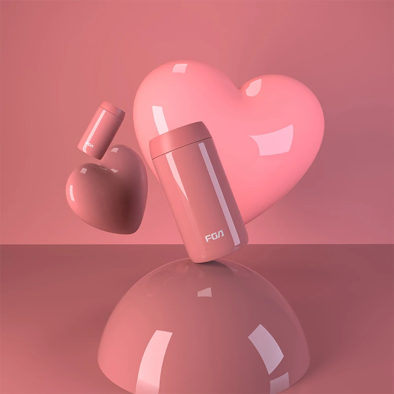 富光小巧保温杯女士简约可爱创意水杯便携防漏迷你学生带盖茶杯子