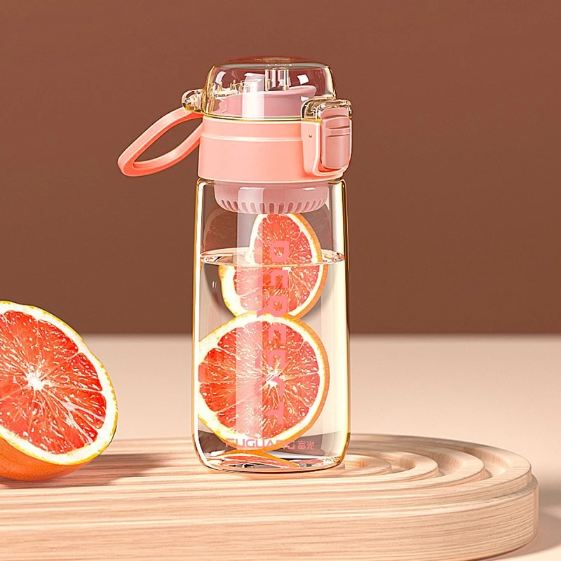富光太空杯女网红健身水杯创意简约大容量森系便携小学生直饮杯子