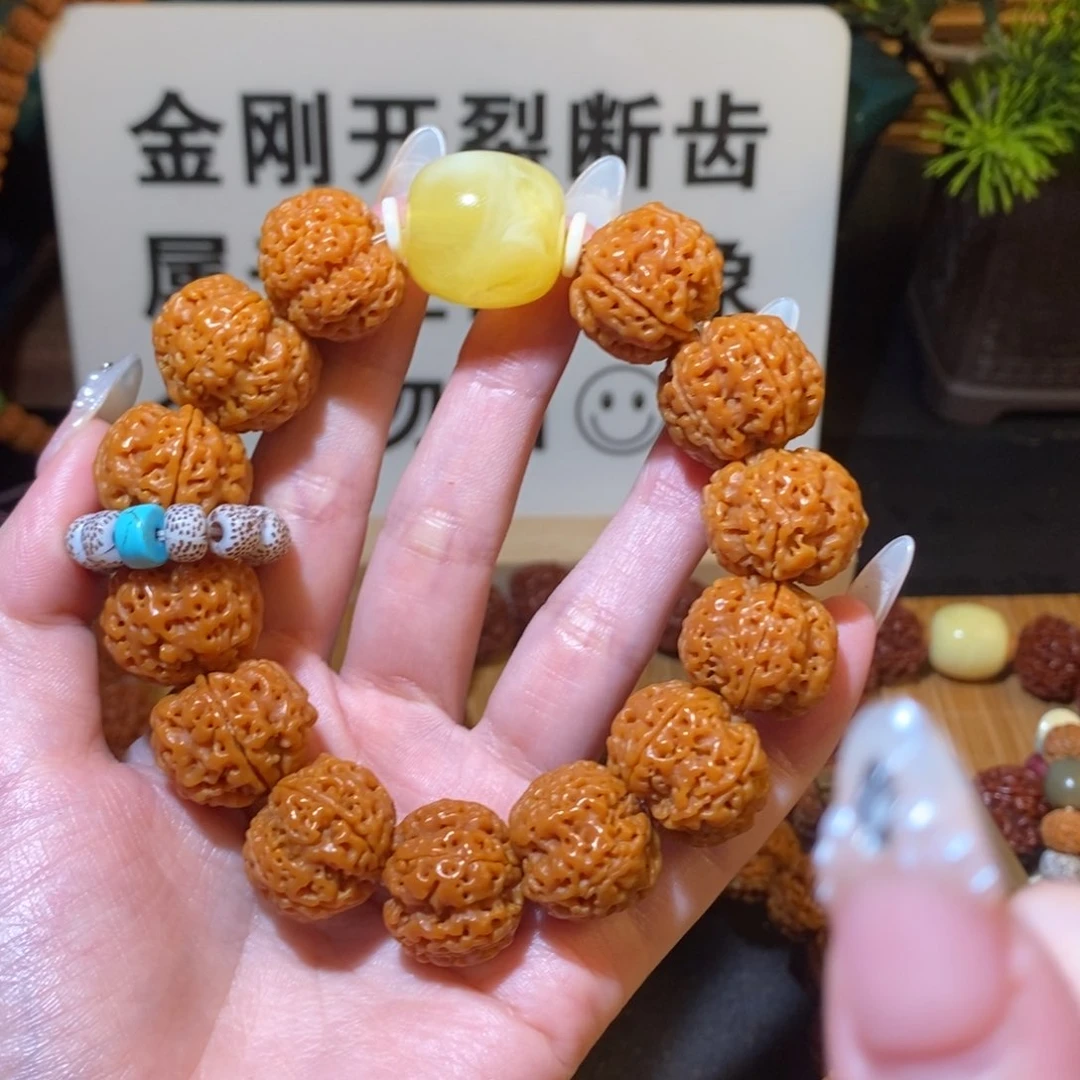 金刚菩提手串205。无尘星