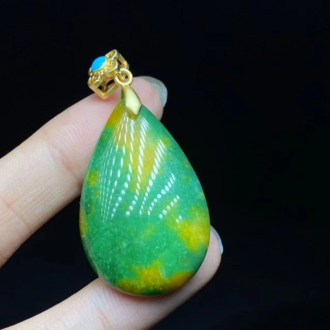 18 CY413 精美珠宝吊坠【尺寸35*22*8mm】