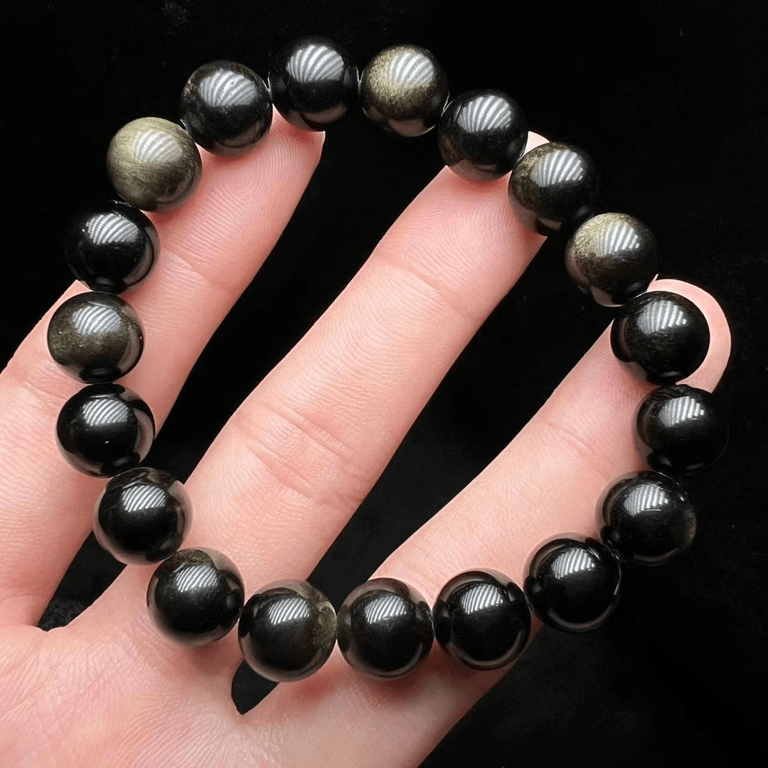 27 DMXHB012 黑曜石手串【尺寸10mm】