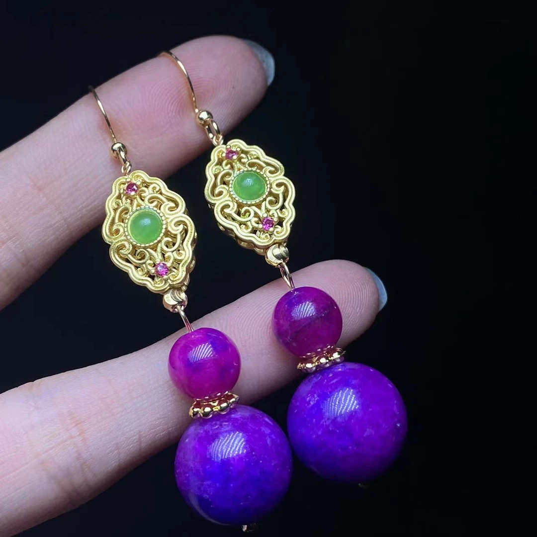 31 PP087 精美珠宝耳饰（尺寸14mm）
