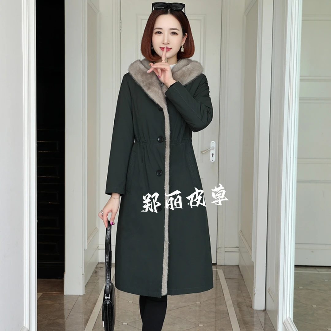女士扣子款尼克服活里活面可拆卸外套（6899)(断码私拍不发）有赠品