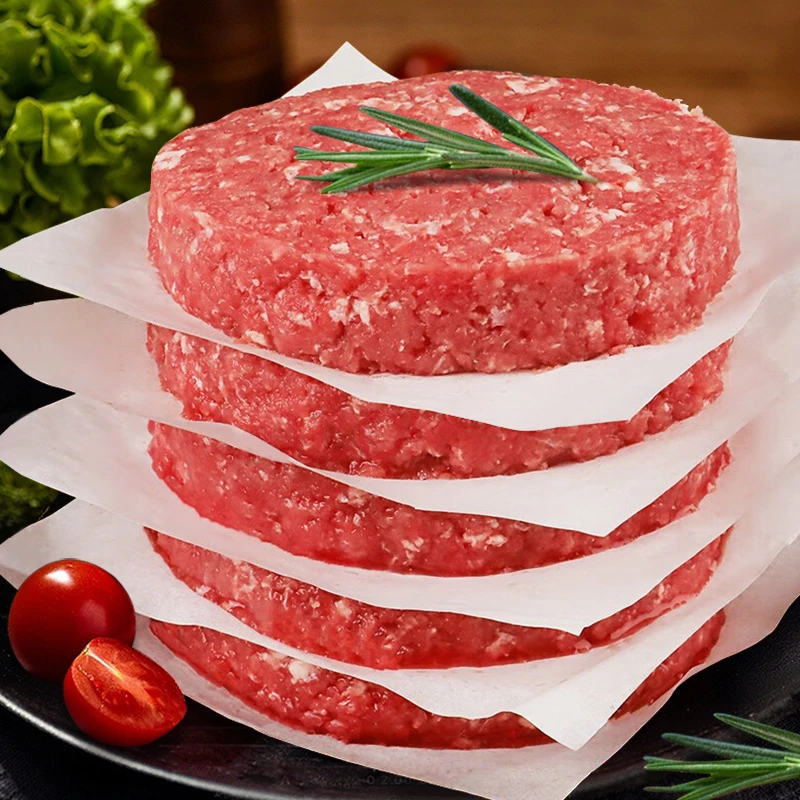 牛肉饼 汉堡饼 清真 和牛牛肉饼 2肥8瘦 儿童早餐 100g每片