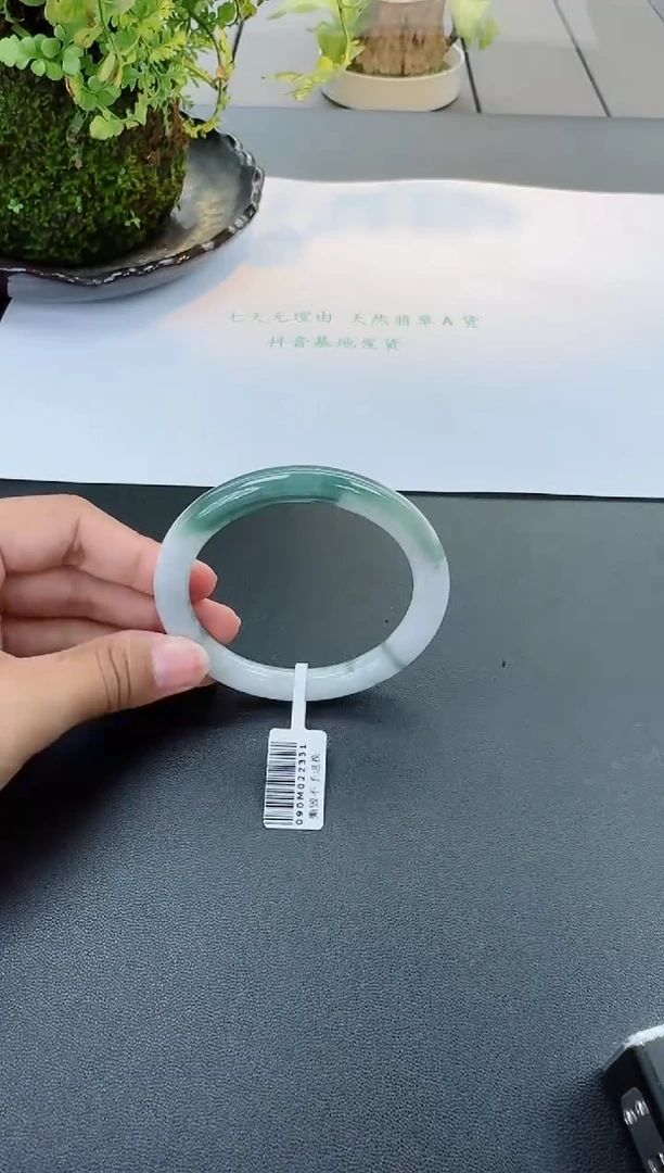 【闪购商品】翡翠手镯未镶嵌翡翠手镯圈口 58.8