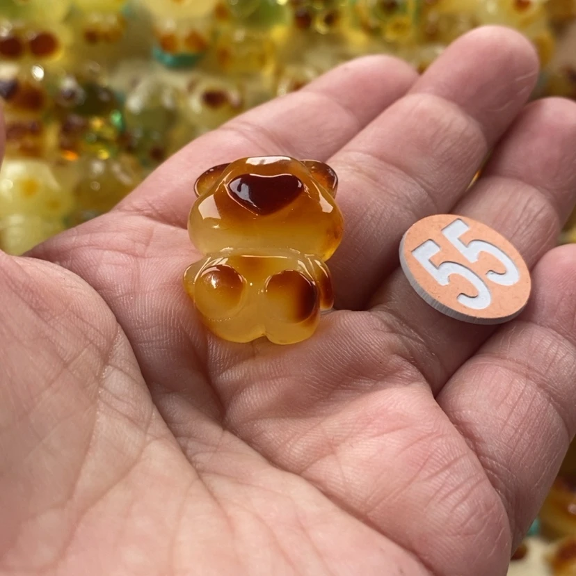 【闪购商品】琥珀颈饰未镶嵌下****鱼