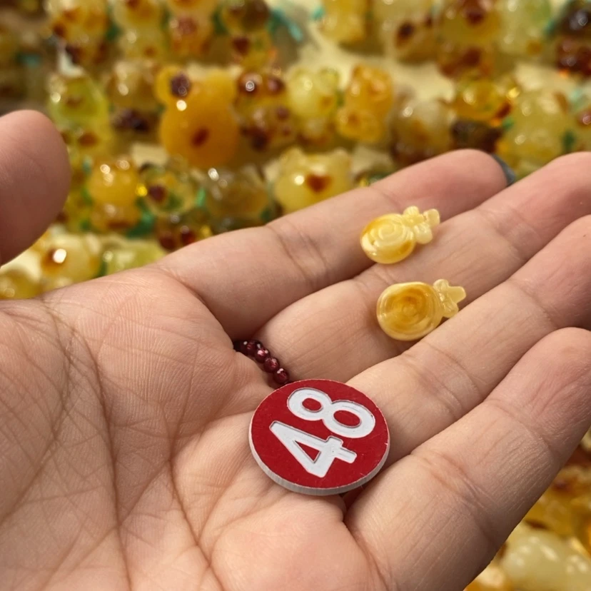 【闪购商品】琥珀颈饰未镶嵌?**7