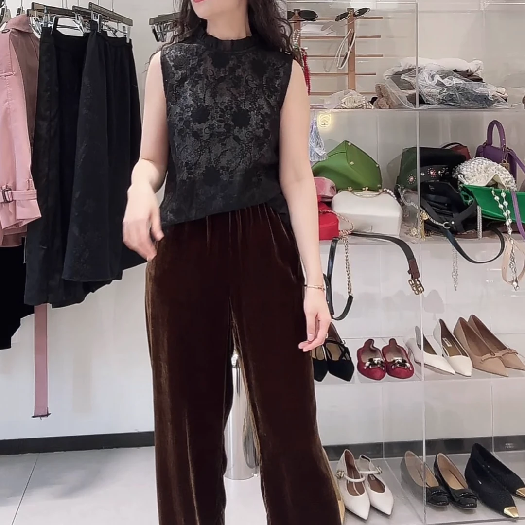 常燕家早春新款气质时尚蕾丝小衫